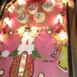 Doodle Bug playfield. Has seen a lot of use! But its serviceable and could be restored if necessary.